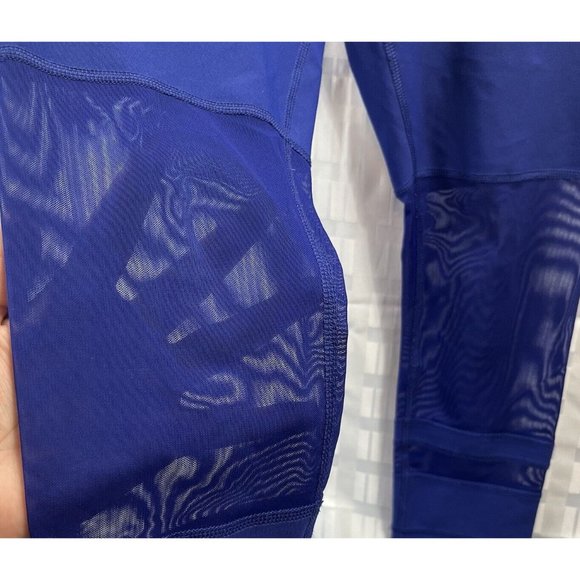 90 Degree by Reflex Womens Stretch Pull On Yoga Leggings Size S Color Blue - Picture 10 of 10